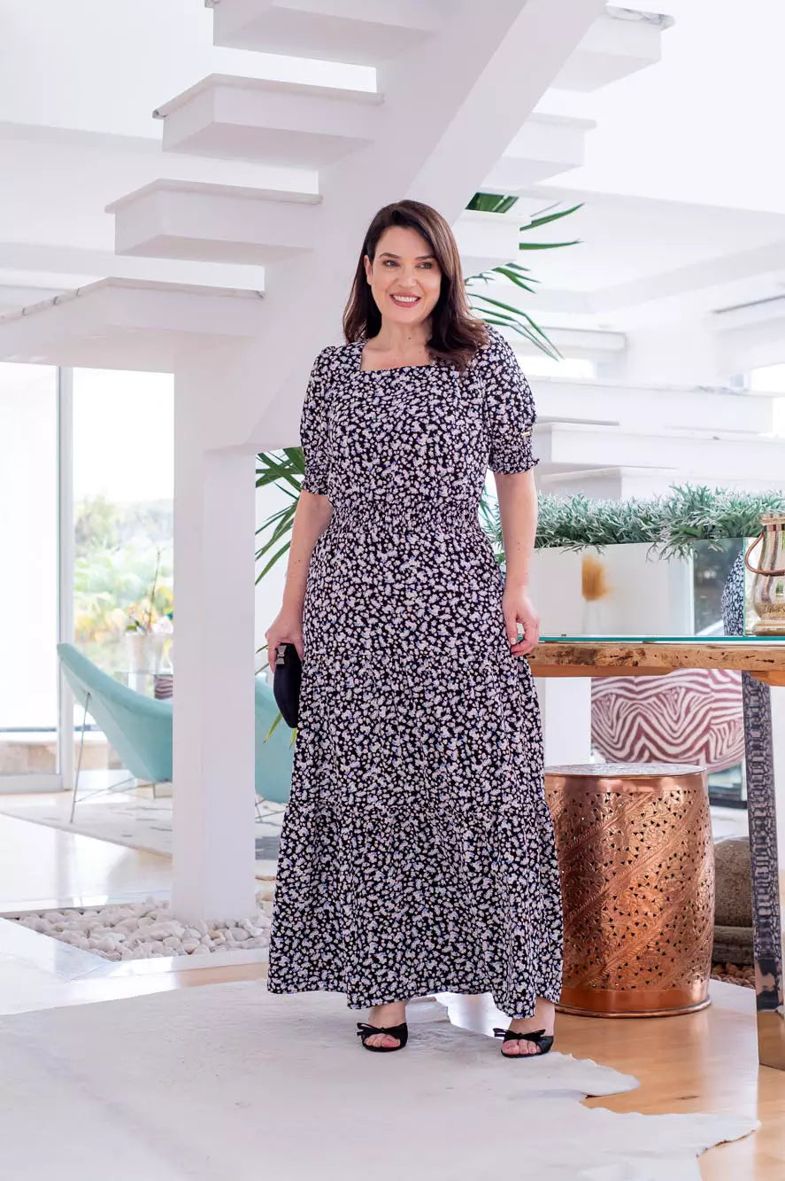 VESTIDO RAFA LONGO COM MARIAS